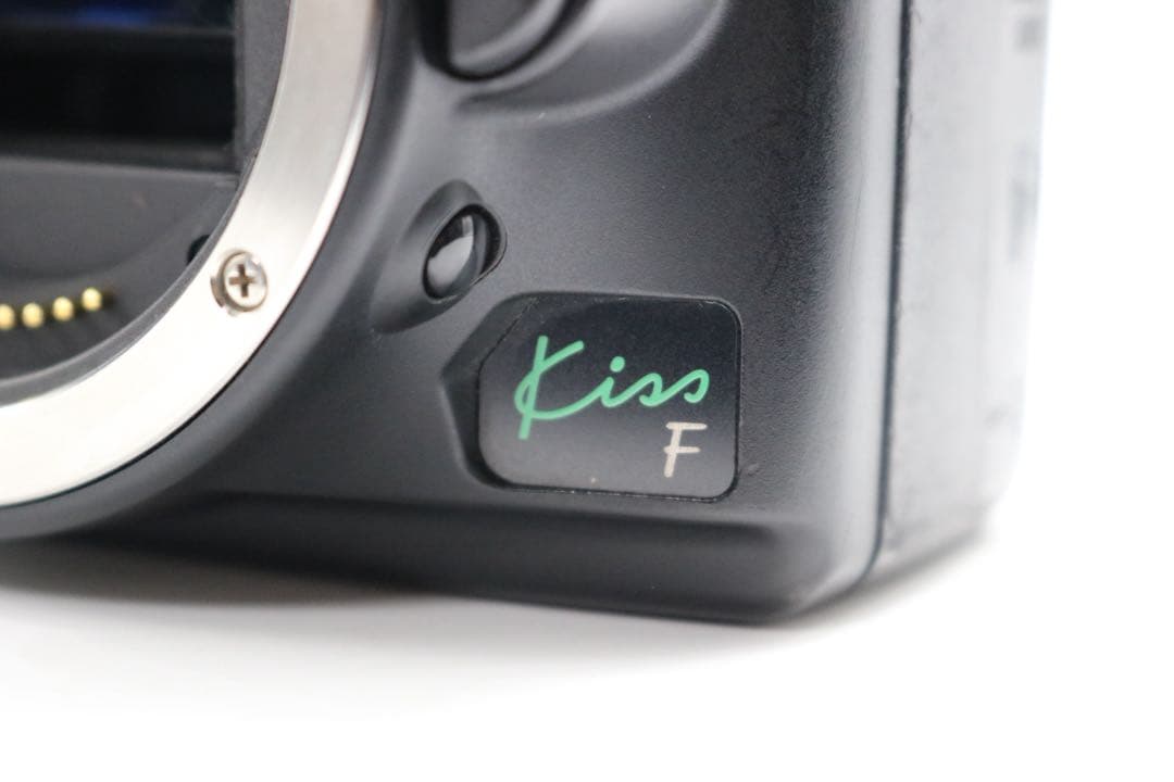 比較的美品 【Canon EOS Kiss F レンズセット】 初期不良返品あり