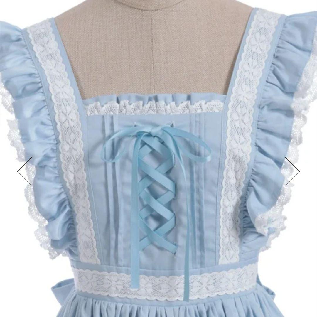 Chalmiere ハッピーフリルジャンパースカート＆ヘアクリップセット