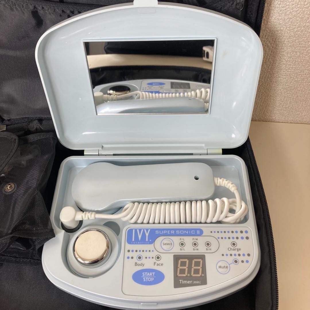 ▼IVY　アイビー　スーパーソニックⅢ　付属品すべて有り　美容機器　美顔器