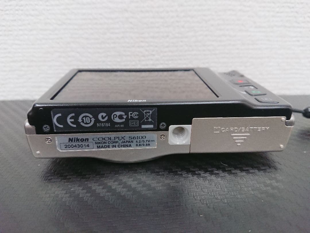 H1【通電確認済】 Nikon COOLPIX S6100 デジタルカメラ