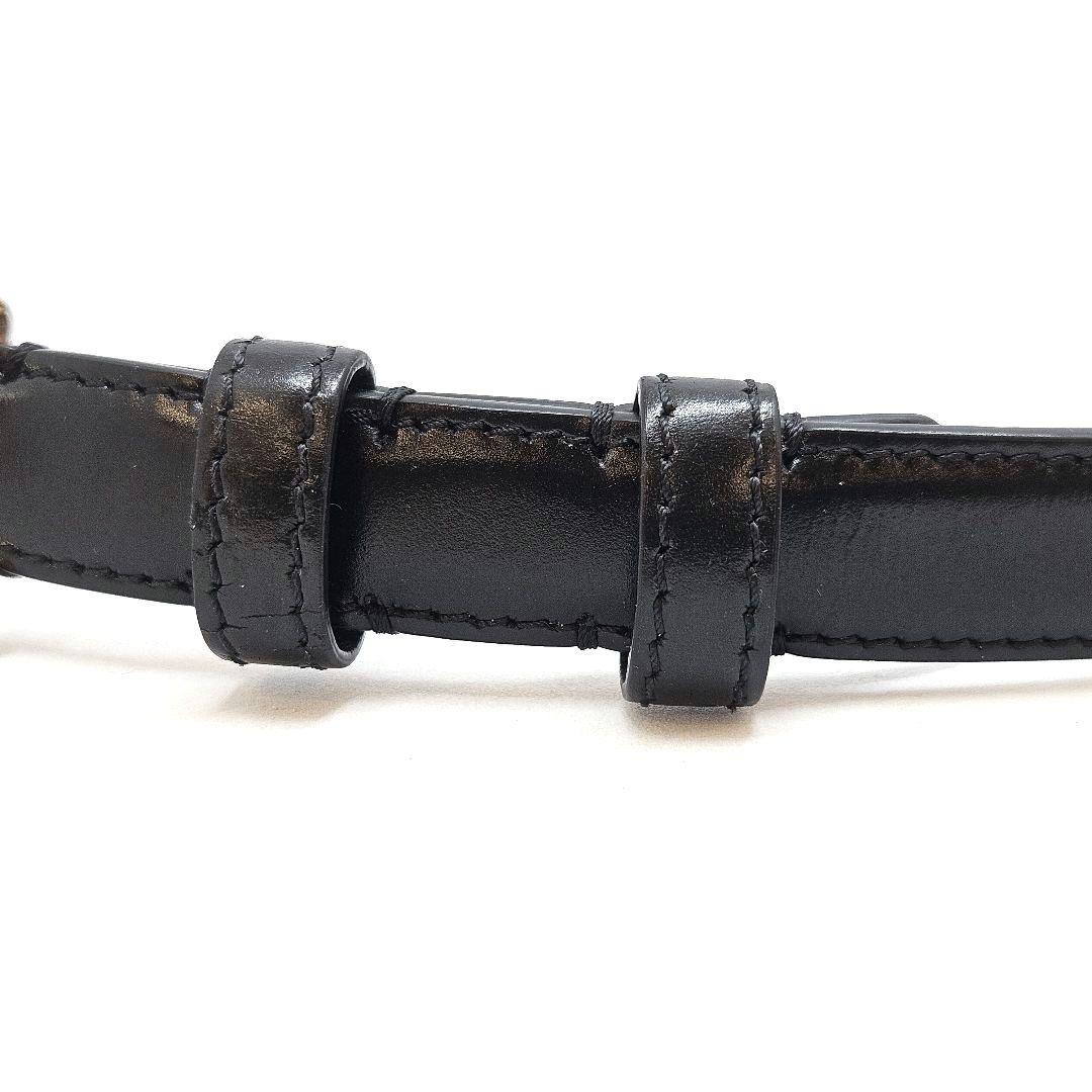 CELINE セリーヌ 黒 トリオンフ ベルト ティーン ジャンク品