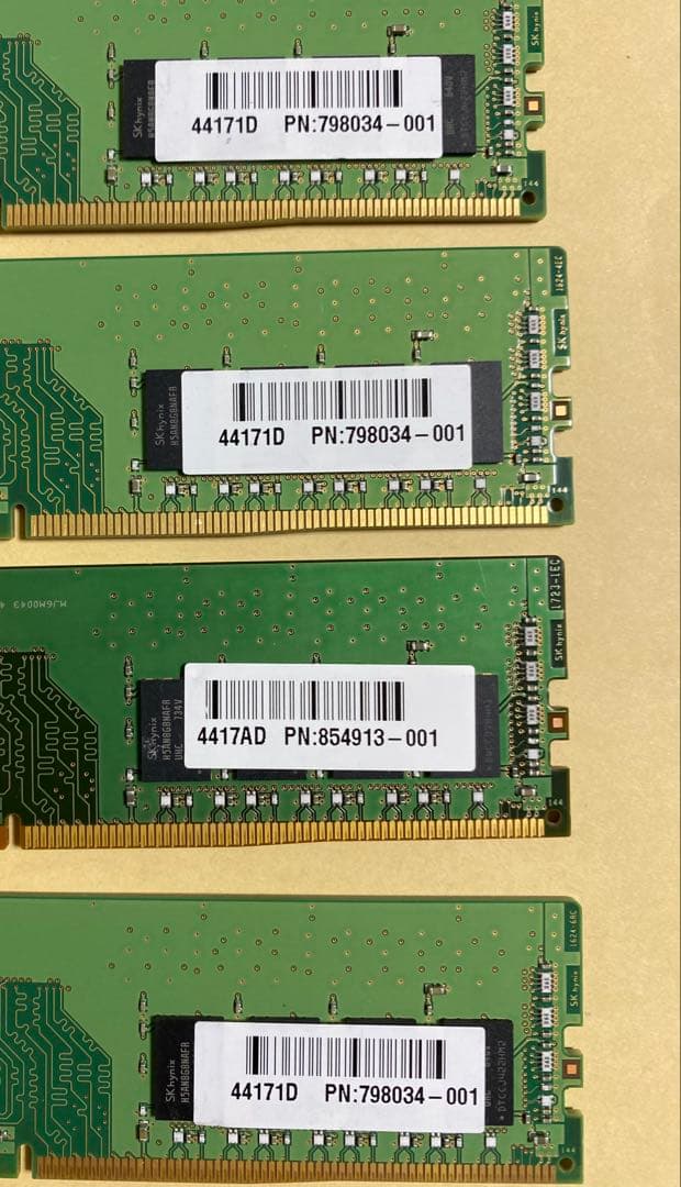 SK 8GB PC4 メモリ ６枚