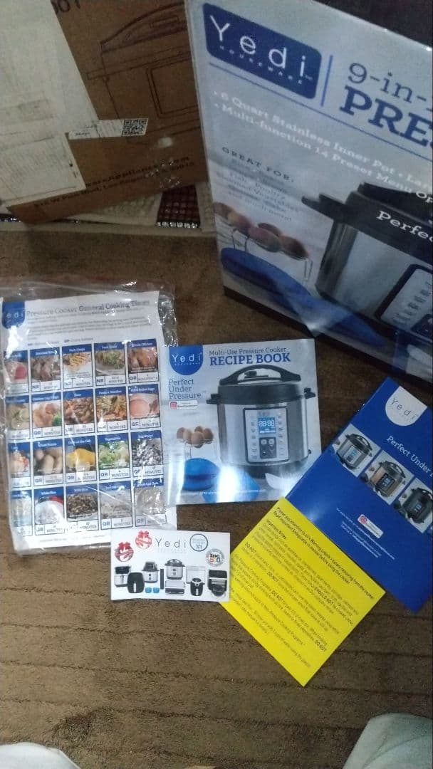 新品!ステンレス電気圧力鍋８L