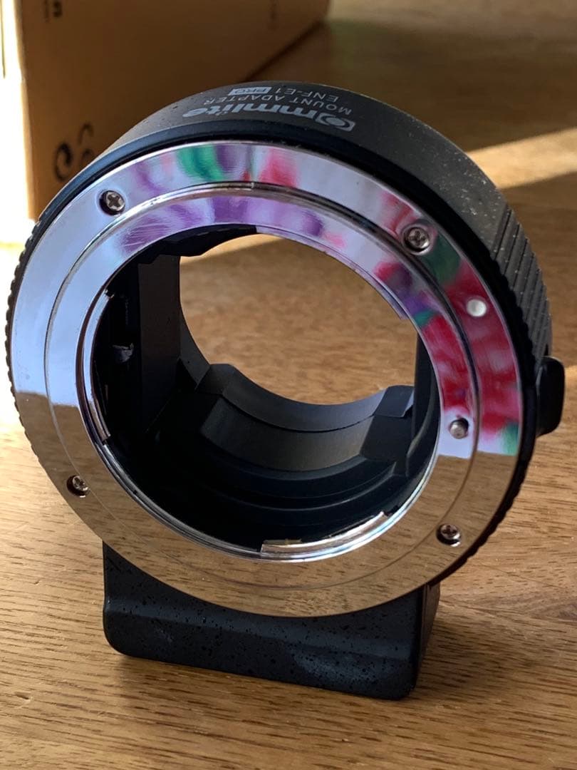 ニコン 24-120mm f/4 ＋ Commlite ソニー用 AFアダプター