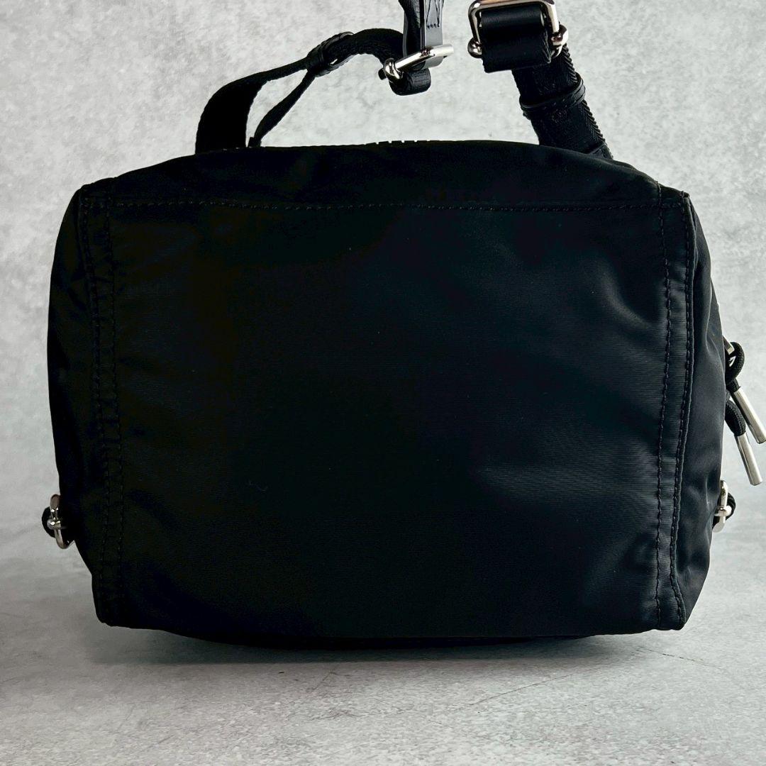 現行未使用級！GIVENCHY ジバンシー パンドラS ナイロンショルダーバッグ