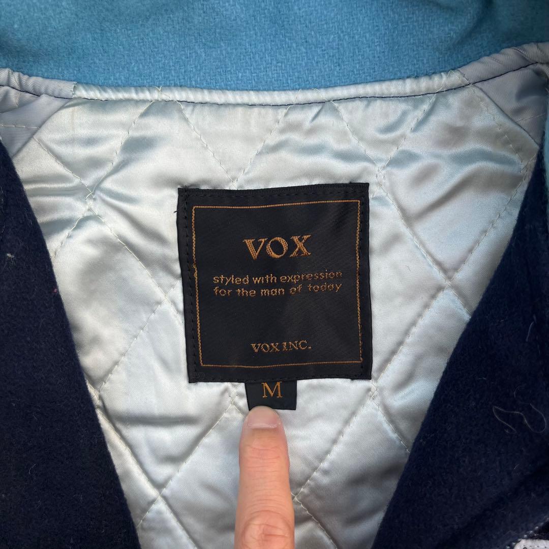 vintage ウール　スタジャン　短丈　y2k LA シティー　80s 90s