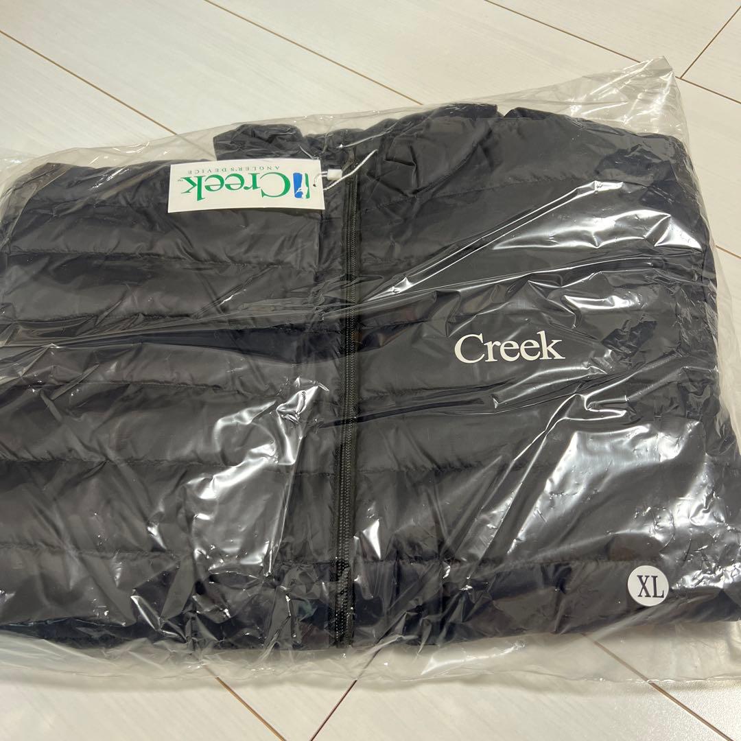 Creek Angler's Device DOWN JACKET ブラックXL