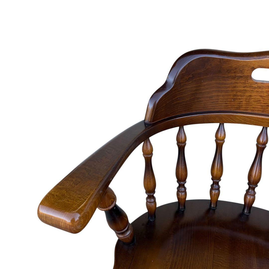 【極美品】飛騨産業 キツツキマーク ダイニングチェア