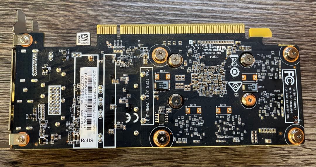 グラフィックボード・グラボ・ビデオカード ZOTAC GAMING GeForce GTX 1650 LP 4G