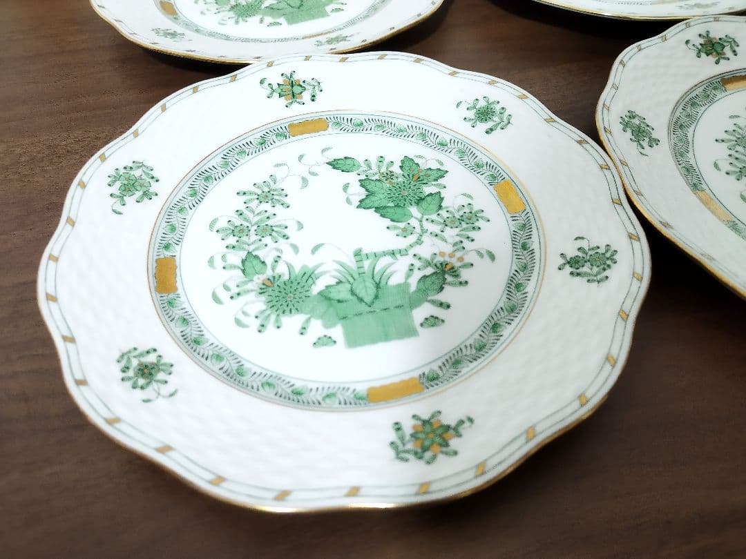 ●HEREND ヘレンド インドの華 プレート お皿 食器 セット