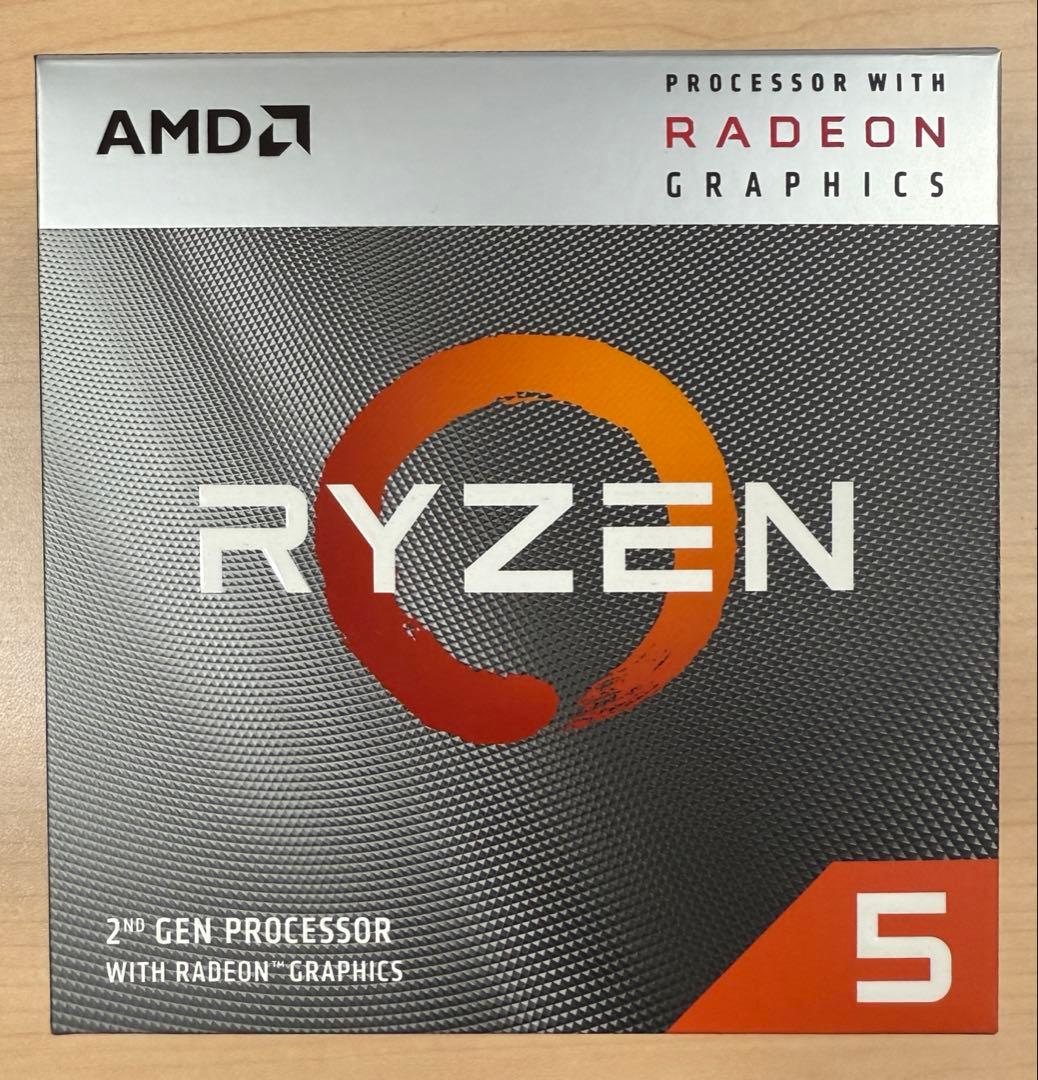 【Windows 11 対応】AMD Ryzen 5 3400G CPU