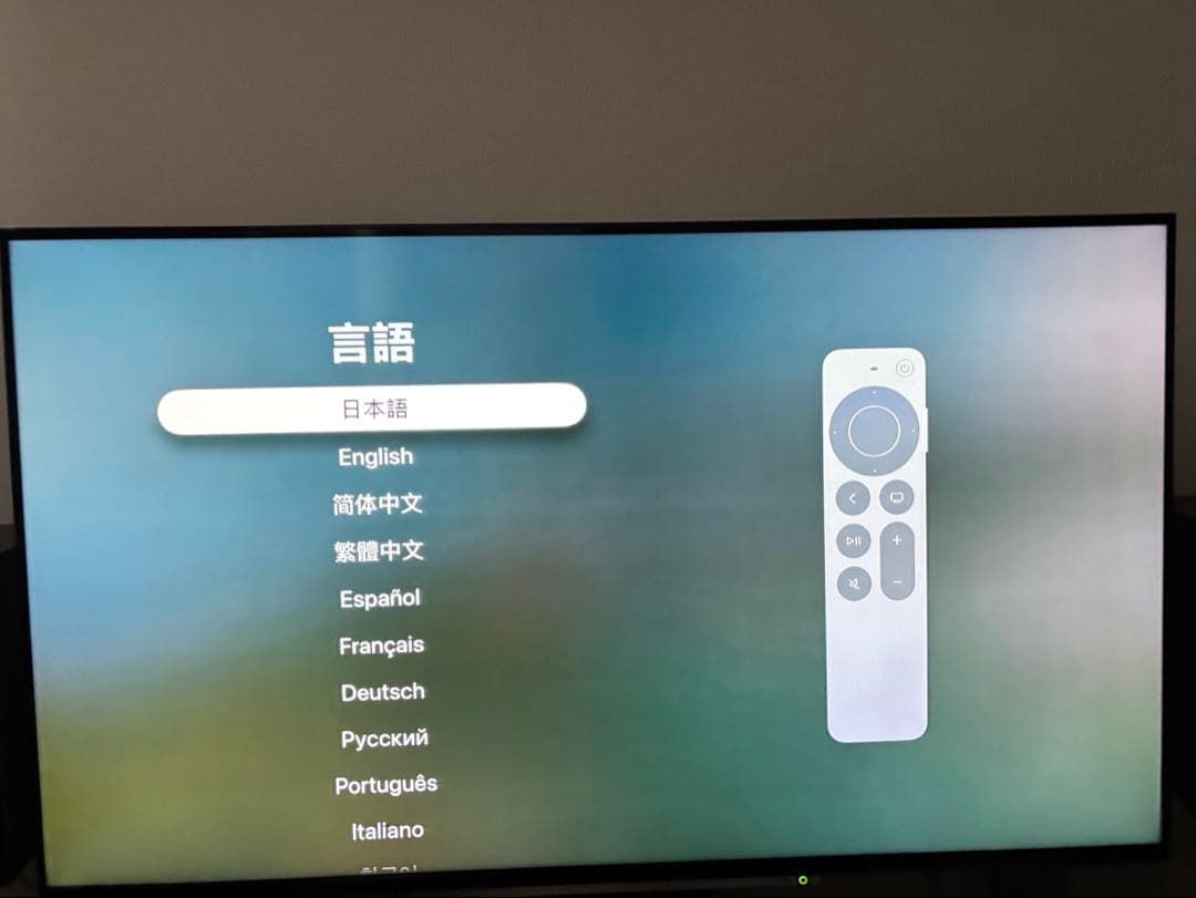 箱付き Apple TV 4K（第2世代） 32GB A2169