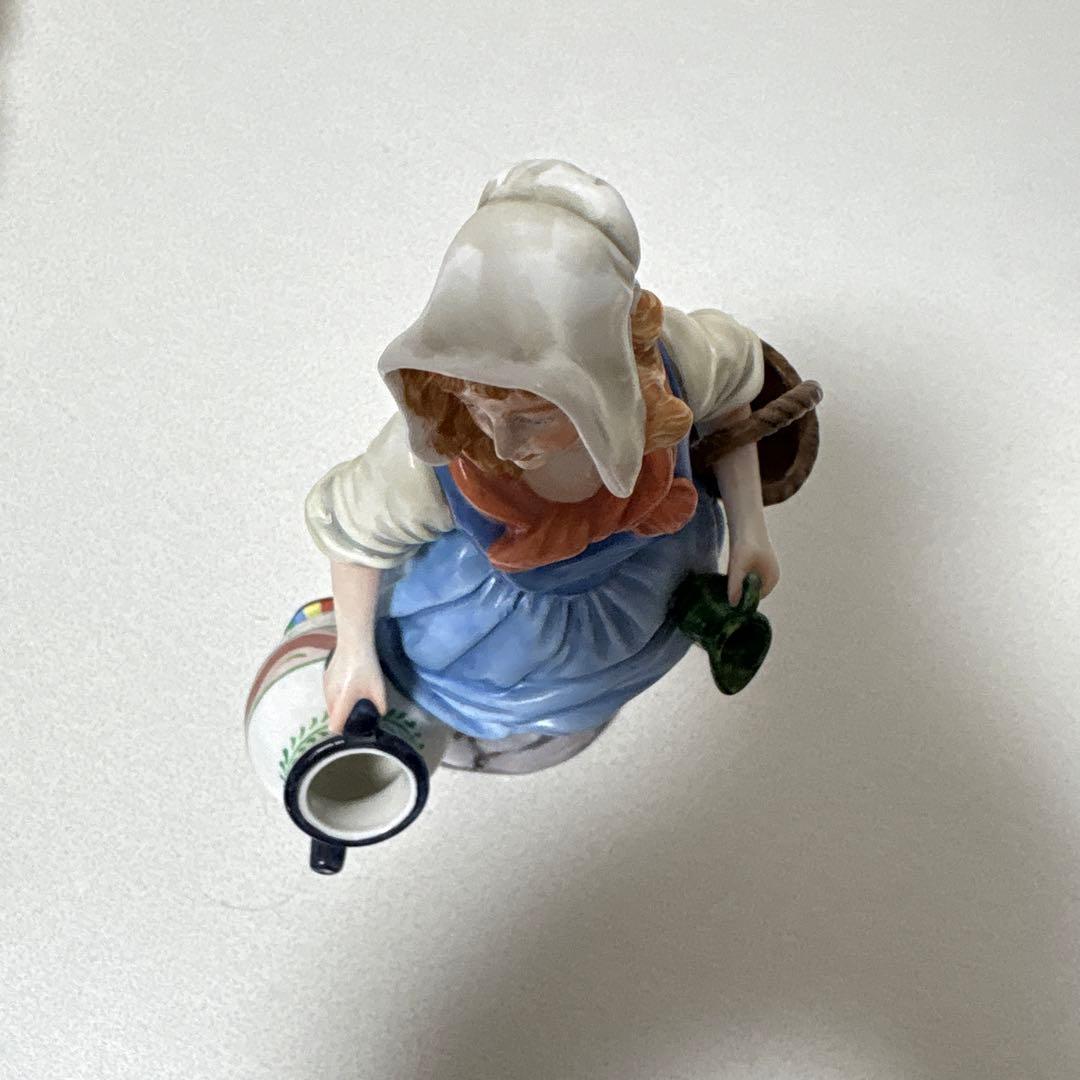 リチャードジノリ 人形 陶器製 女性 フィギュリン