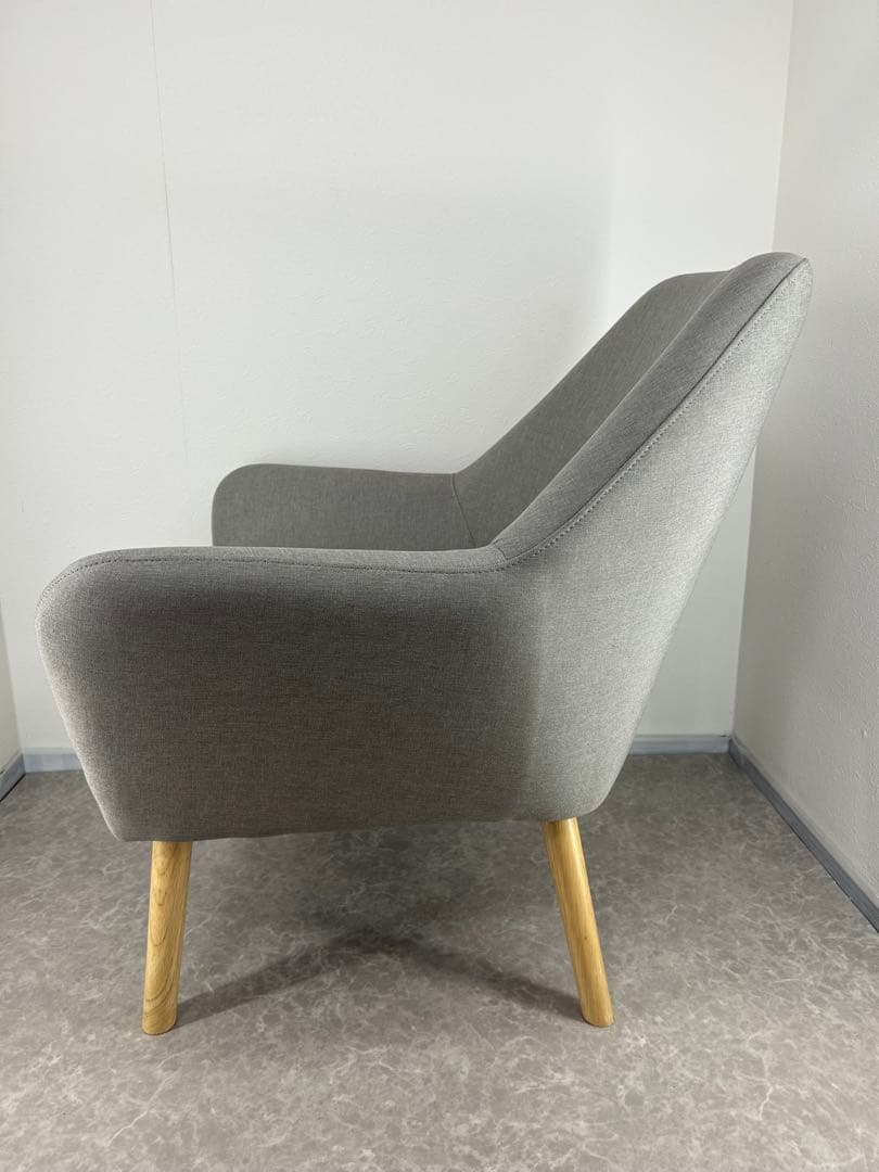 送料込み⭐︎桜屋工業 CHERRY【シングルソファ グレー】