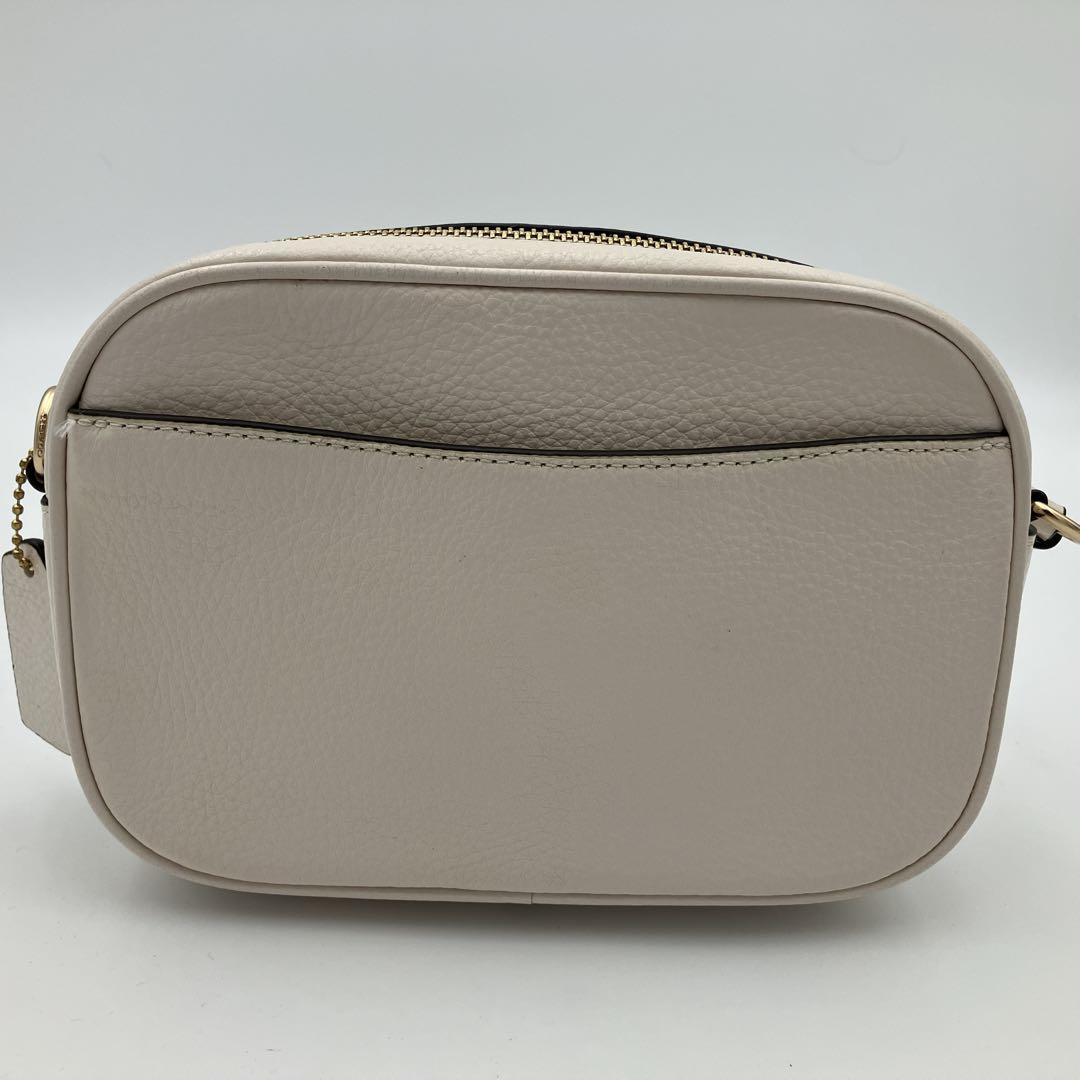 COACH コーチ　ショルダーバッグ　カメラ　ミニ ジェイミー 白