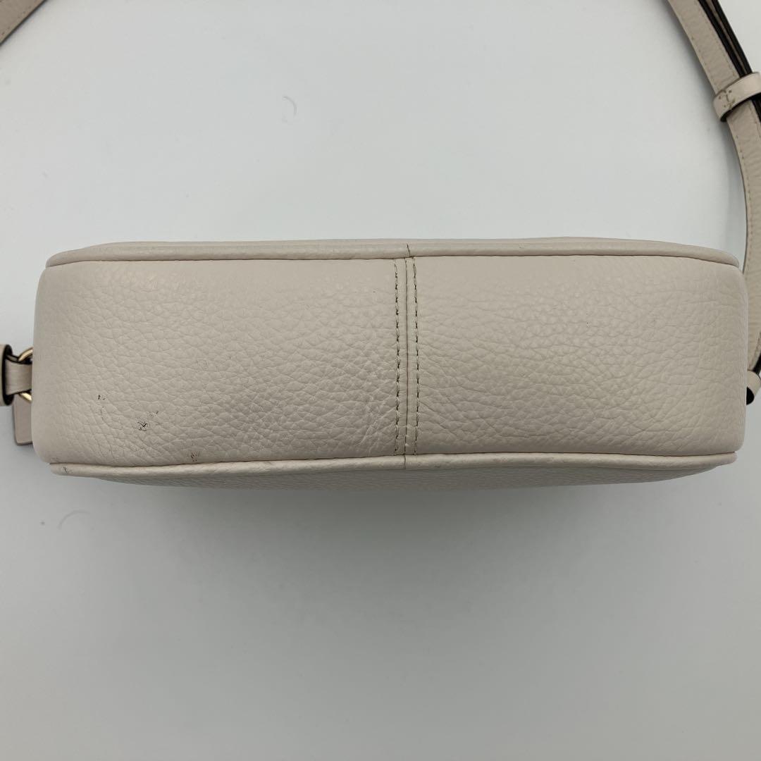 COACH コーチ　ショルダーバッグ　カメラ　ミニ ジェイミー 白