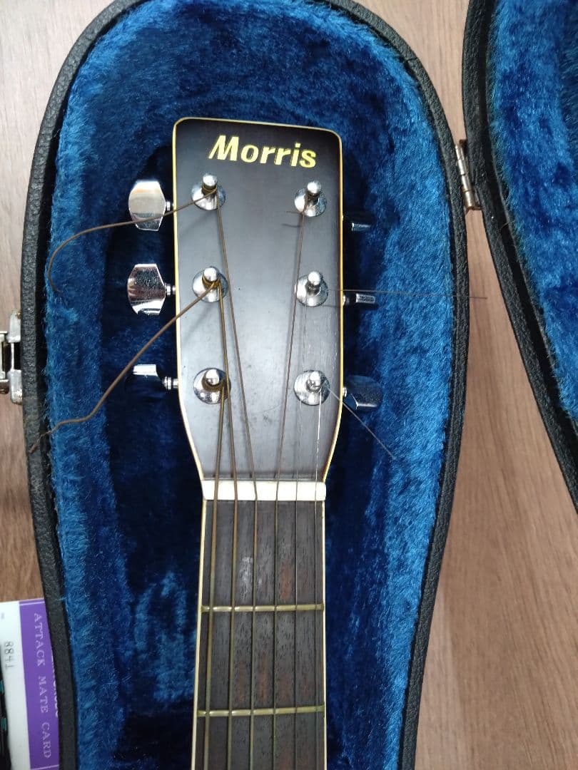 モーリス　Morris w-25 アコースティックギター ハードケース付き