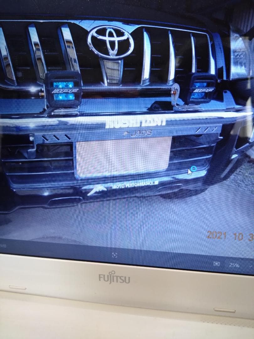 ジャオス製ランクル120プラド専用ランプステー、他