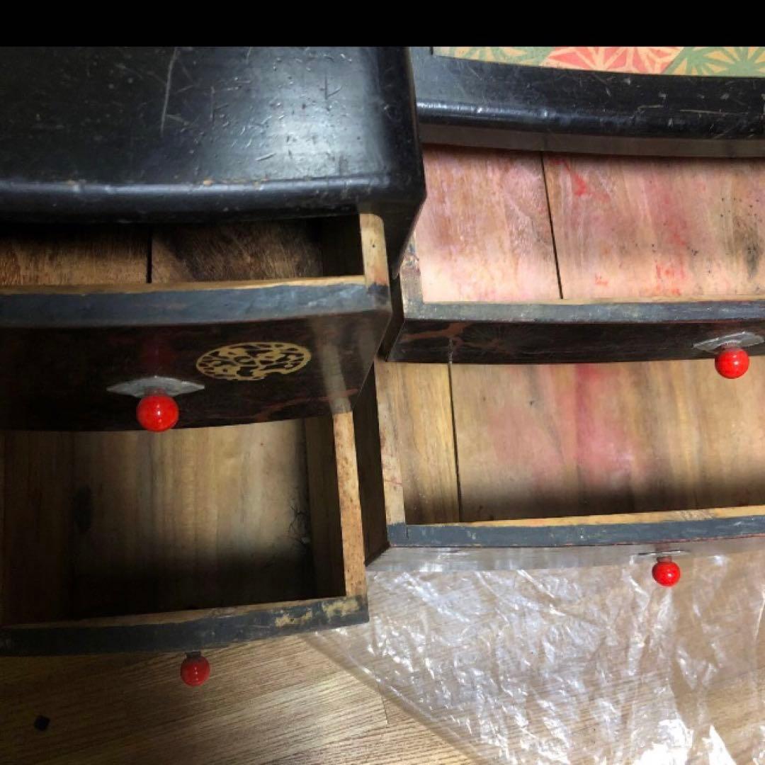 鏡台　アンティーク　ビンテージ　昭和レトロ　大正　昭和　嫁入り道具