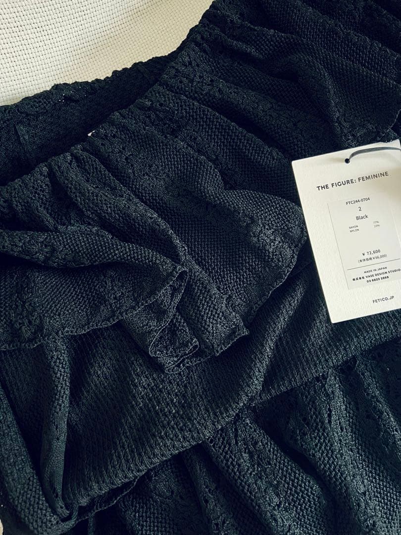 【お値下げ！】新品タグ付⭐︎feticoオフショルダーミニワンピース