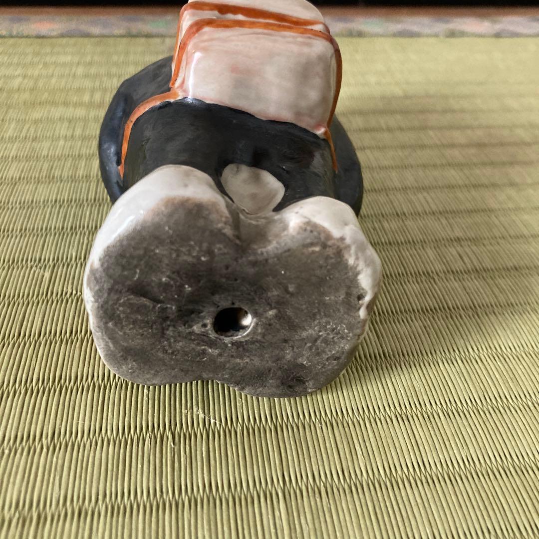 昭和初期のノラクロ三等兵の陶器製の人形になります