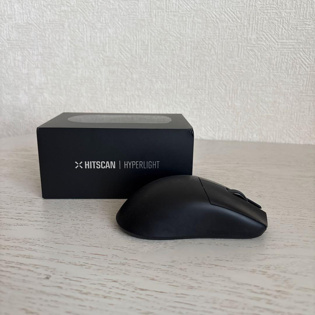 HITSCAN HYPERLIGHT ブラック マウス 本体