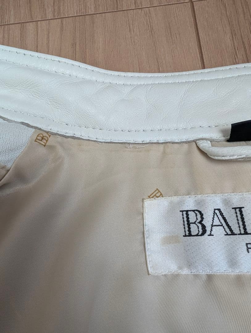 BALMAIN バルマン 希少 キルティング レザー ライダースジャケット 羊革