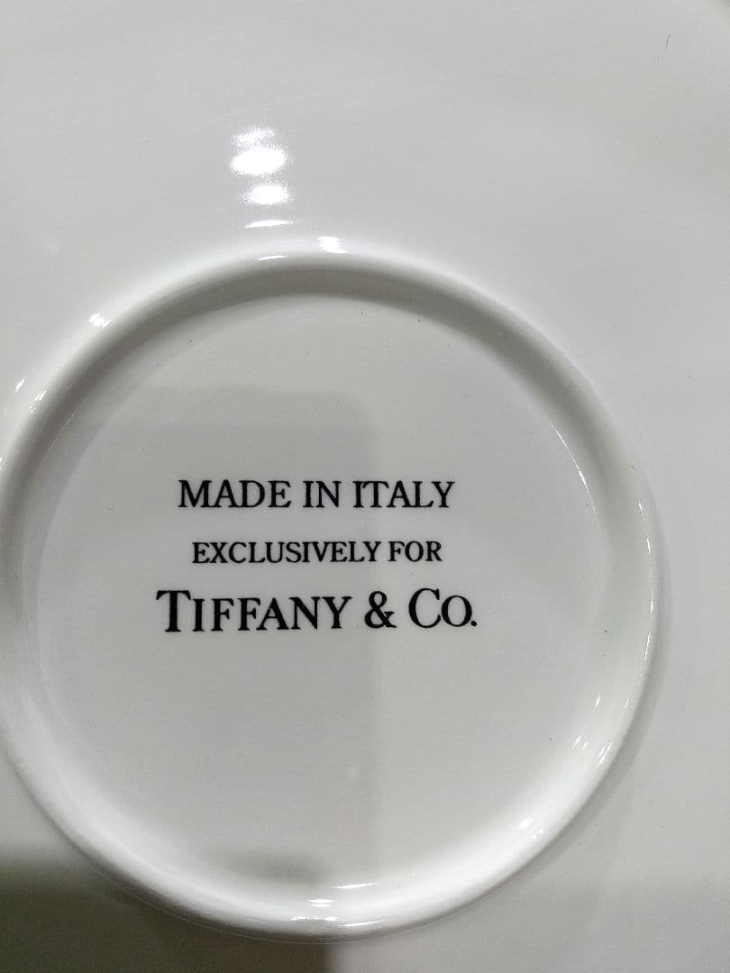 TIFFANY＆Co.　ティファニー　バスケットウィーブ　プレート　大皿　飾り皿