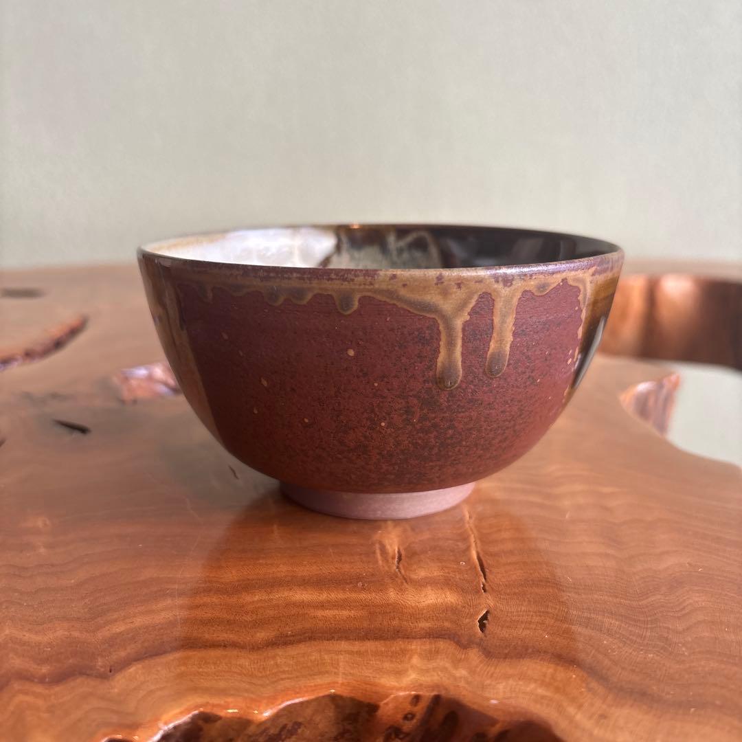 高取焼 高取八山造 宗家窯 抹茶碗 茶道具 共箱