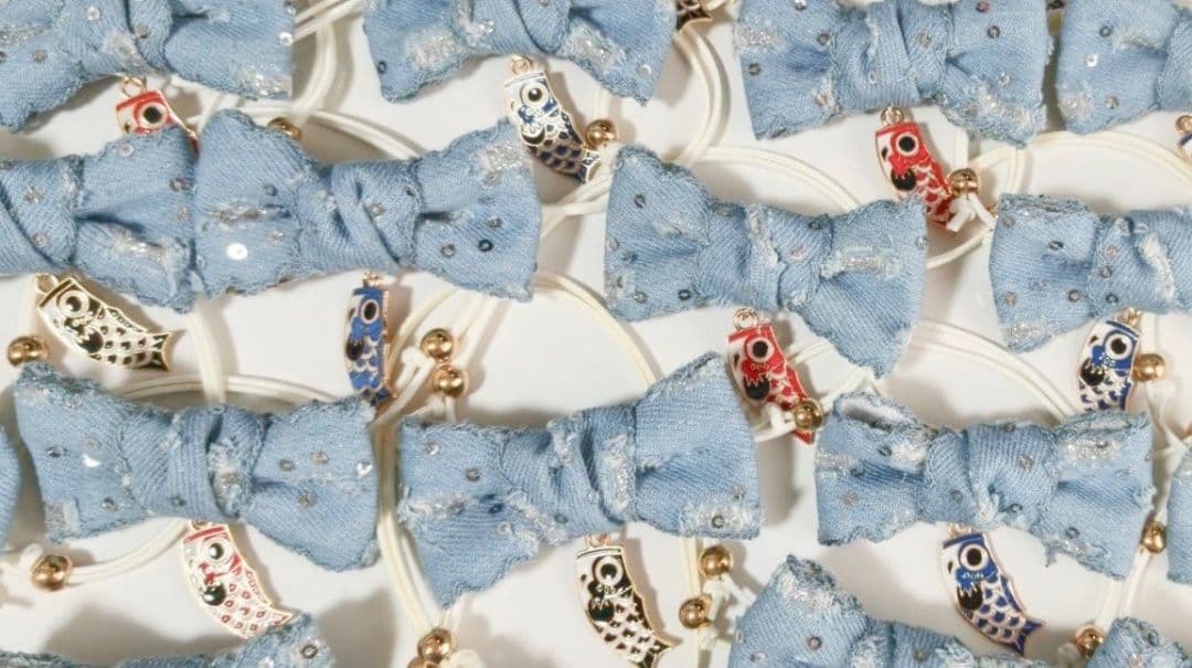 業務用トリミングリボンサンプル　チョーカー　2~3月　苺チョコ　バレンタインデー