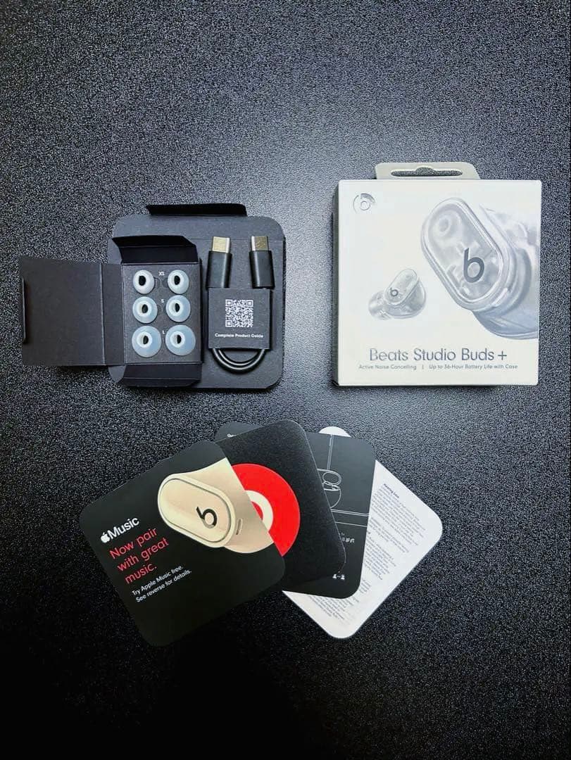 【美品】Beats Studio Buds + トランスペアレント【最終値下げ】