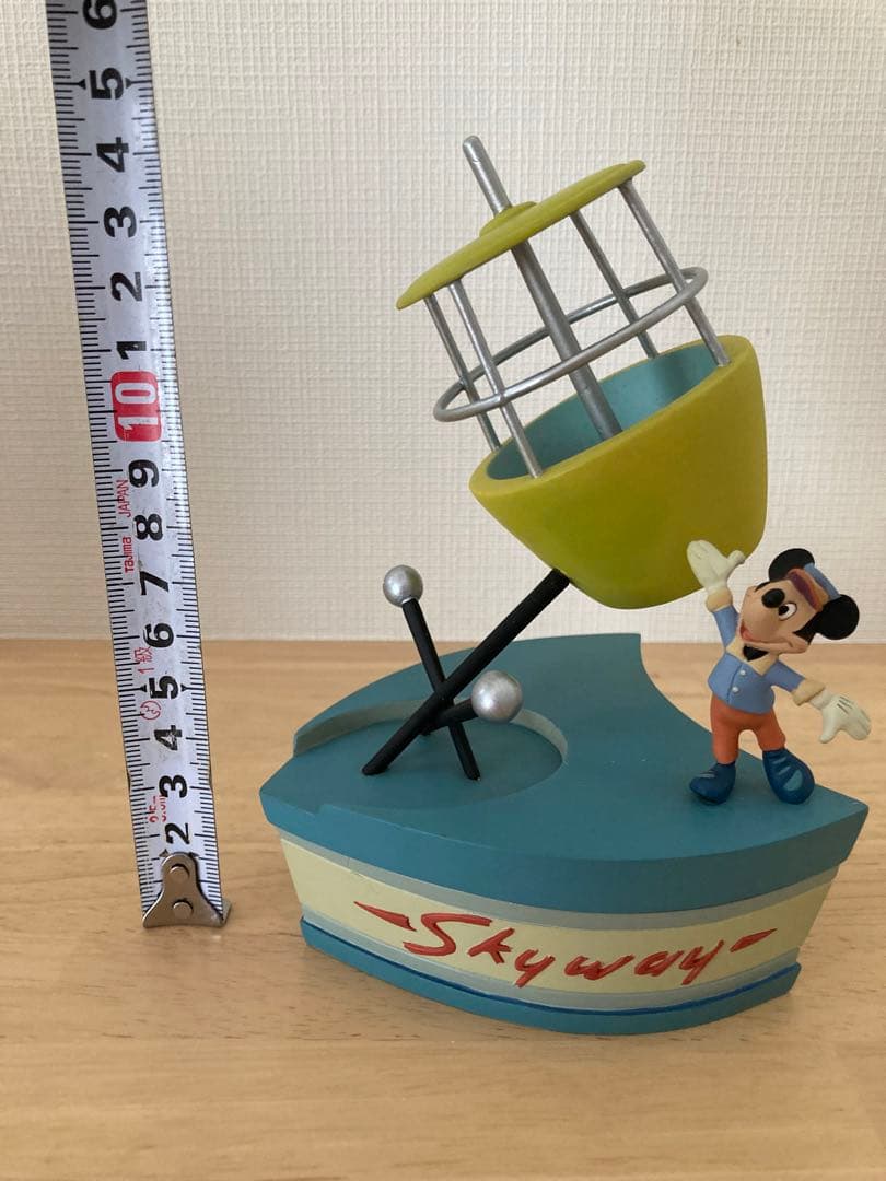 未使用　ディズニーランド　ミッキーマウス スカイウェイ　置き物　希少