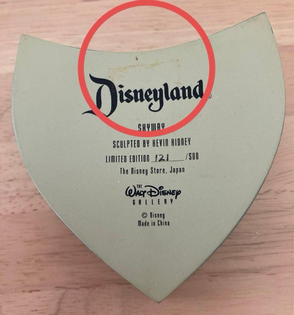 未使用　ディズニーランド　ミッキーマウス スカイウェイ　置き物　希少