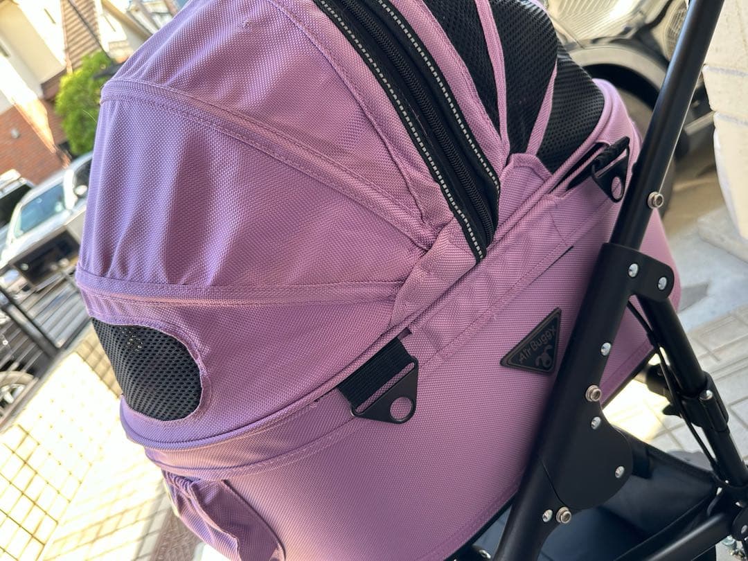 エアーバギードーム2 Airbuggy ライラック色 M フレーム ブレーキ付き