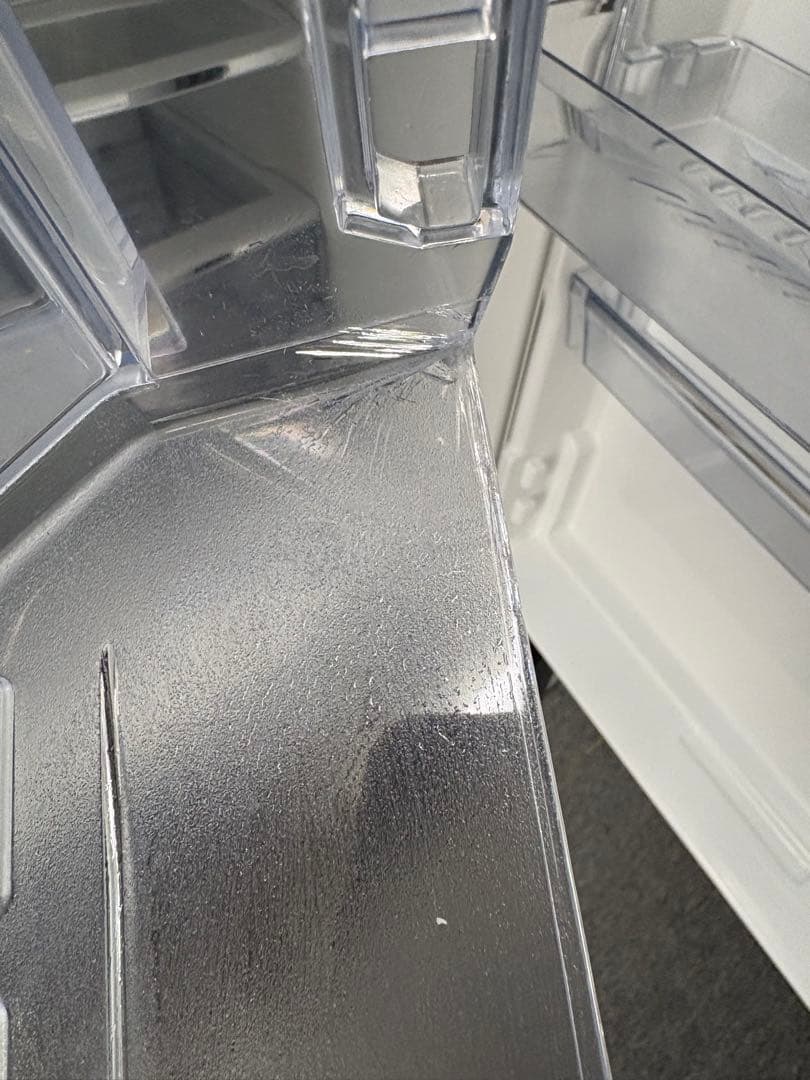 ダークブラウン 2ドア冷蔵庫　AQR-SV27K