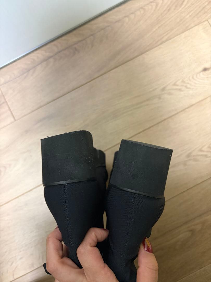 値下げました【ヒルズアヴェニュー】晴雨兼用ストレッチブーツ