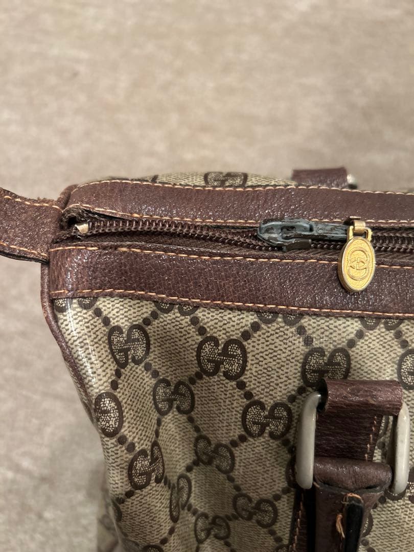 オールドグッチ GUCCI シェリーライン アクセコ ミニボストンバッグ