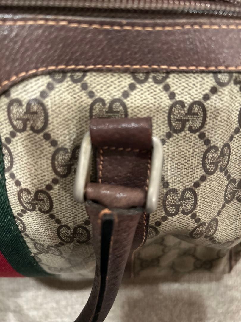 オールドグッチ GUCCI シェリーライン アクセコ ミニボストンバッグ