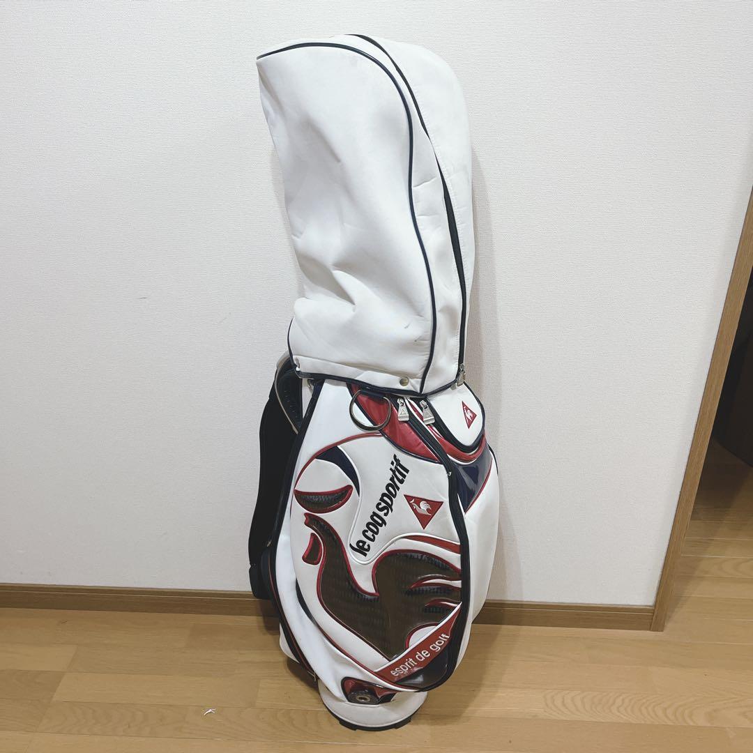 K327 lecoq sportif ホワイト キャディバック