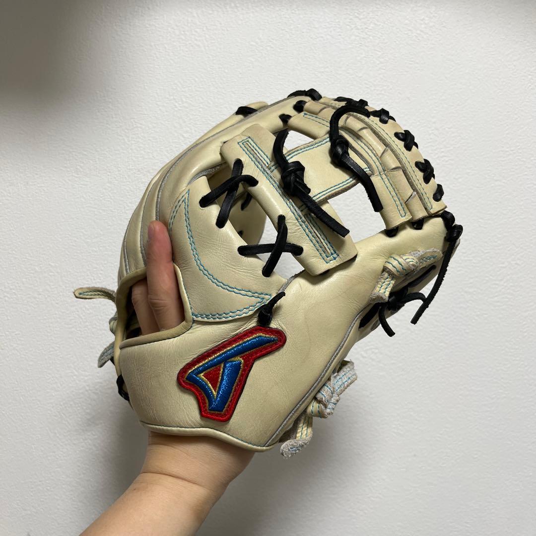 1117 てっぺん Tappen 型抜群 即戦力 美品 硬式 内野手用グローブ