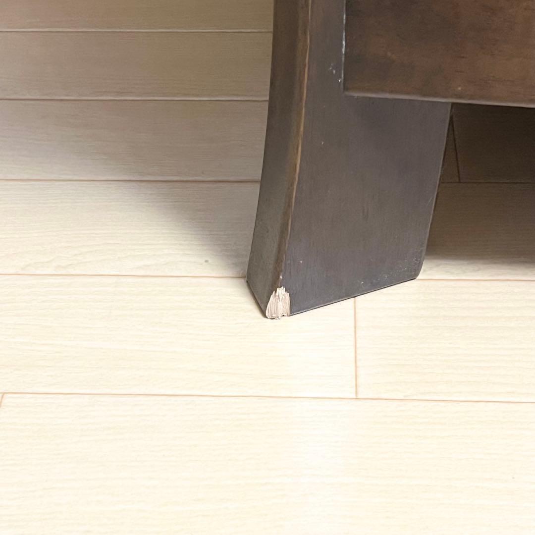 カリモク シングルソファ 1人掛け ヴィンテージ調 本革調 クラシックデザイン