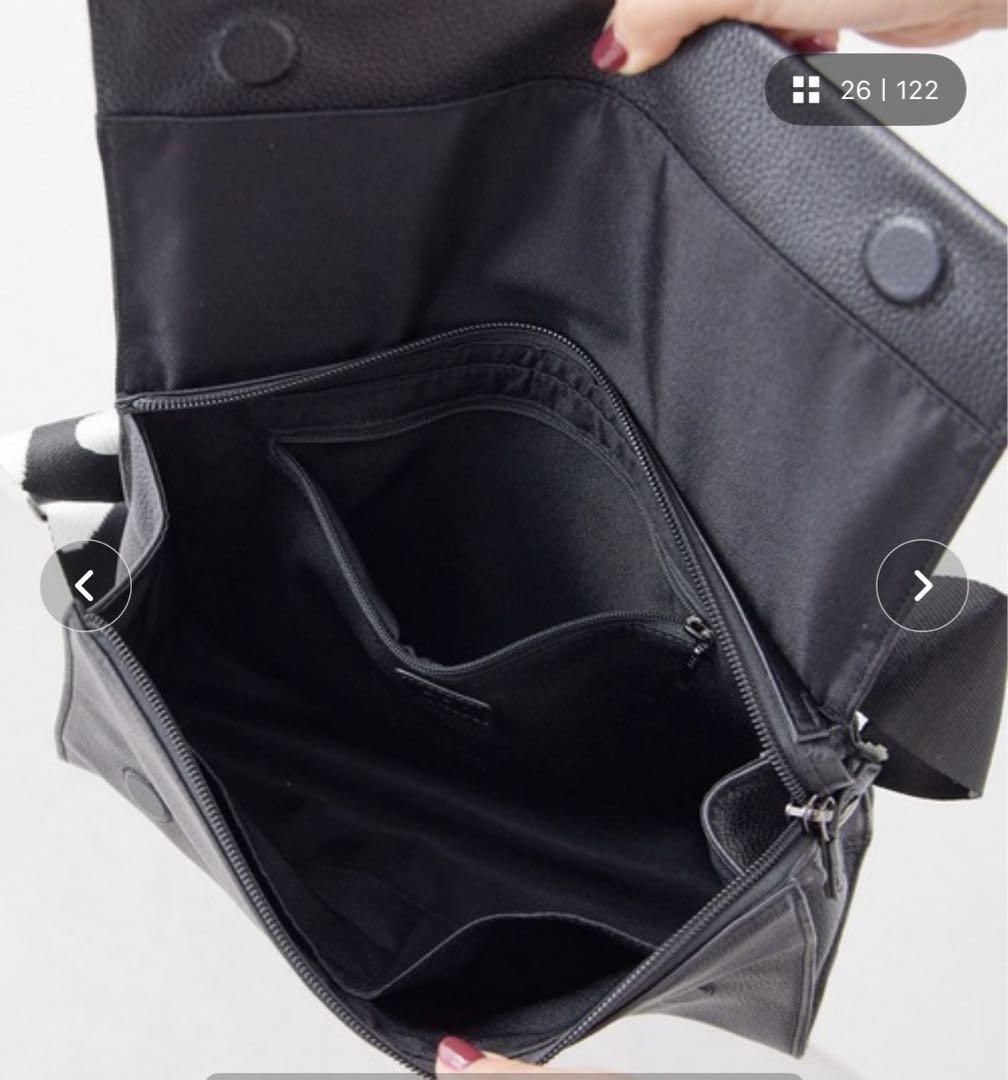 値下げearPAPILLONNER(イア パピヨネ)ワイドテープショルダーバッグ