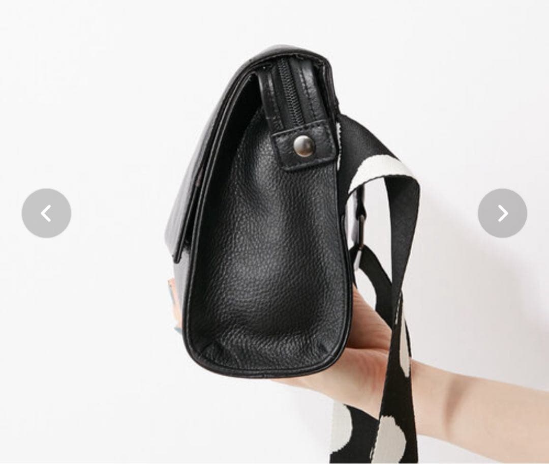 値下げearPAPILLONNER(イア パピヨネ)ワイドテープショルダーバッグ