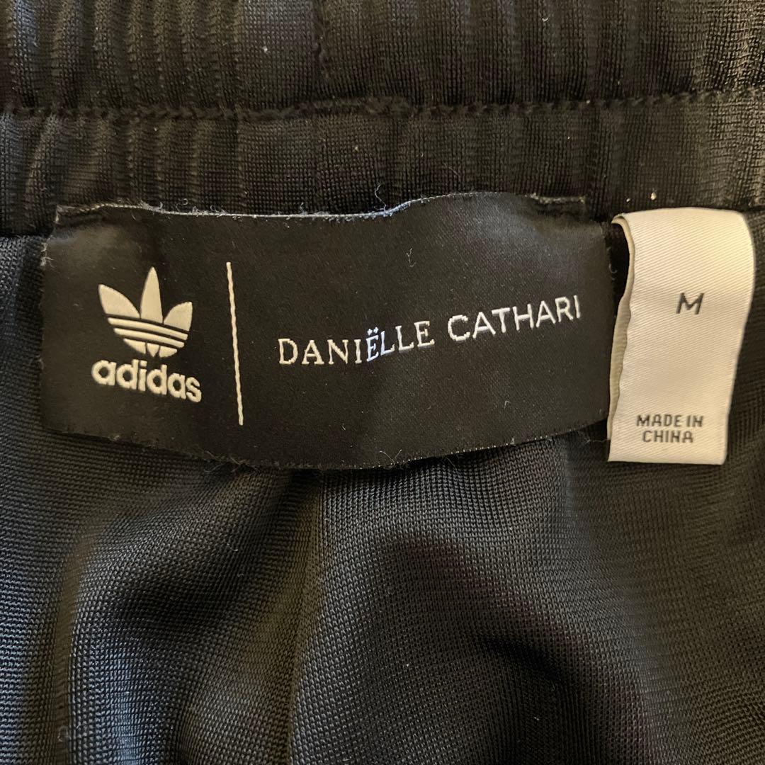 adidas×DANIELLE CATHARI 解体再構築トラックパンツ黒M