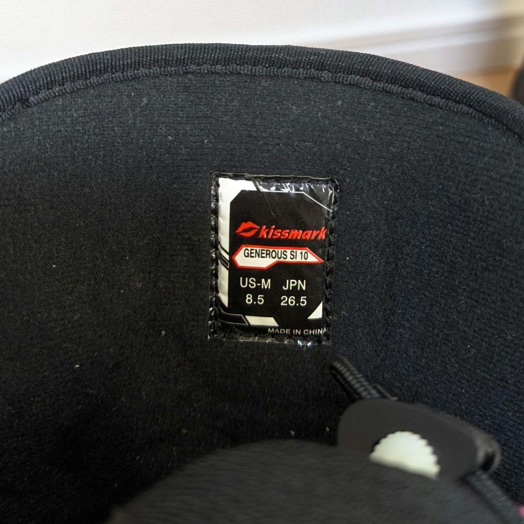 キスマーク ステップイン TGF ブーツ ビンディング 26-26.5 セット