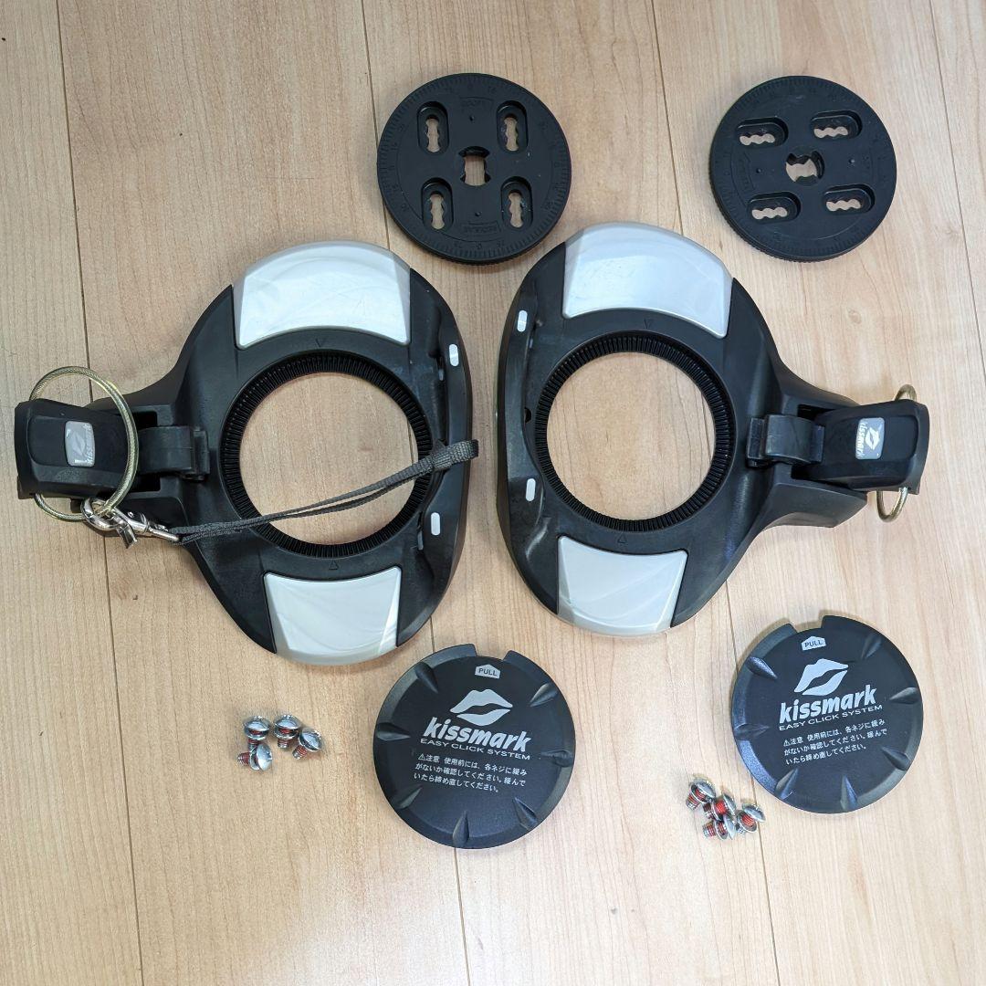 キスマーク ステップイン TGF ブーツ ビンディング 26-26.5 セット