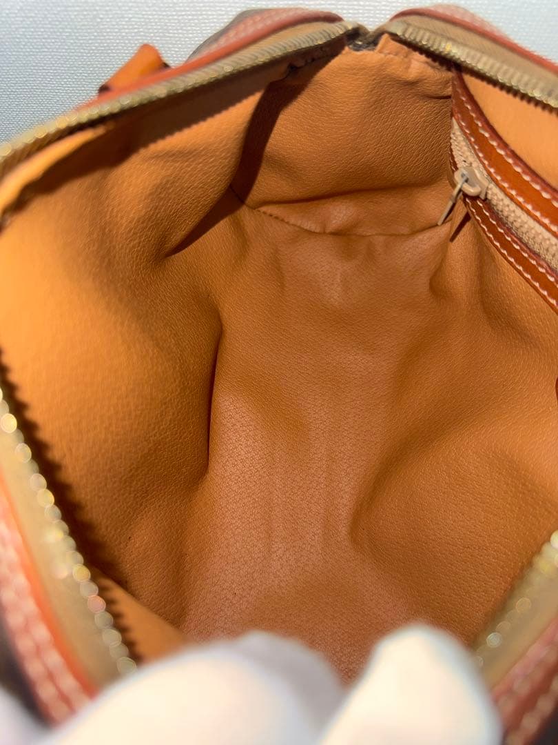 【美品】CELINEセリーヌ マカダム ドラムバッグ ショルダー ニボストン