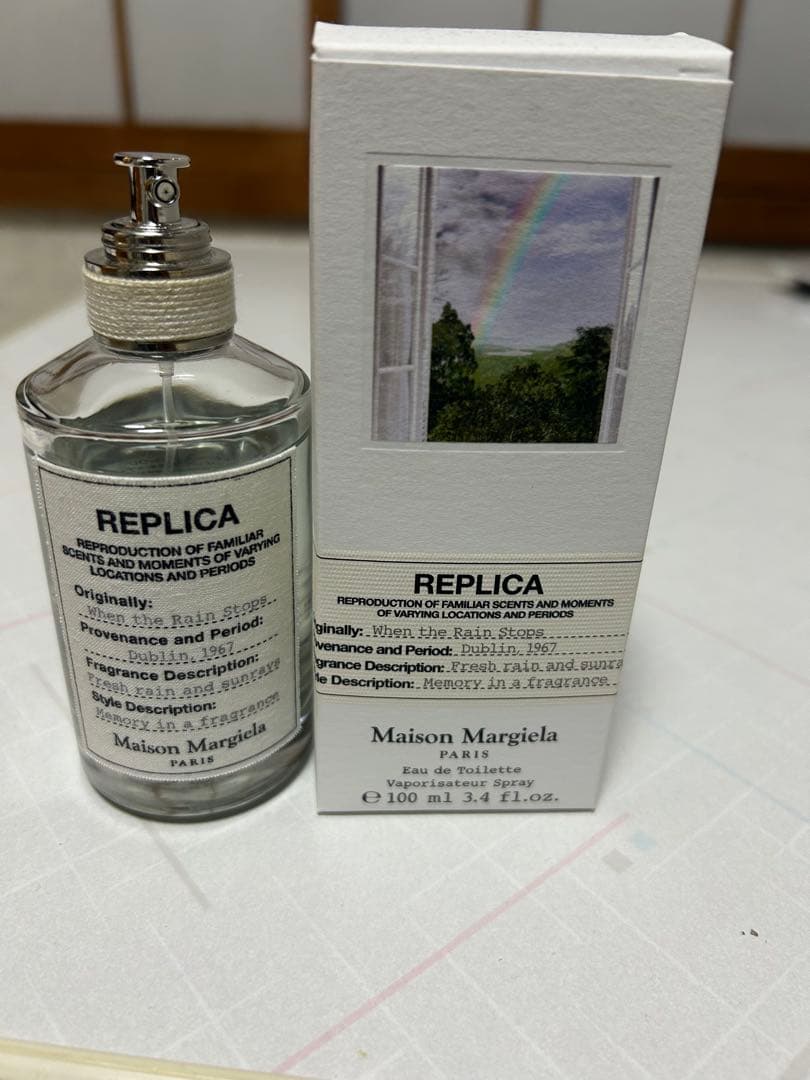 【正規品】when the rain stops 100ml 箱付き