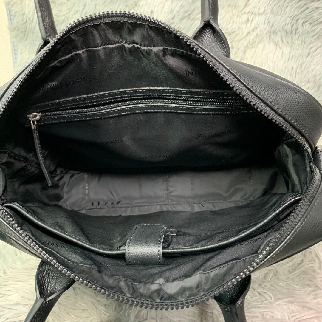美品 EMPORIOARMANI 2way ビジネスバッグ ショルダーバッグ