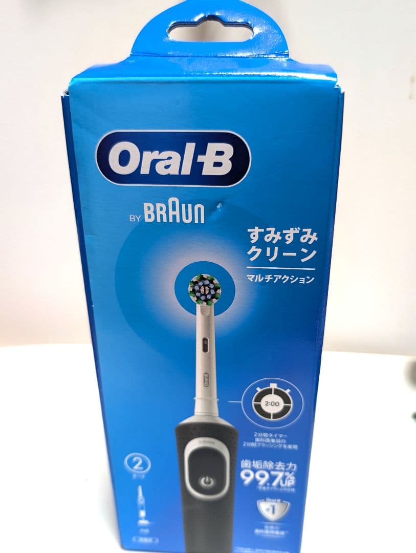 ブラウン オーラルB 電動歯ブラシ すみずみクリーン D100,413,2まとめ